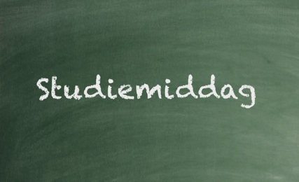 Studiemiddag (les tot 12:15 uur)